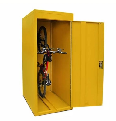 Bicycle Steel Storage Locker Cold Rolled Customized
