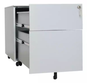Modern Office Furniture Steel File Storage Cabinet With Wheels