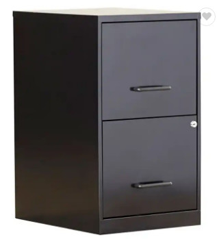 Cushioned Colored 2 Drawer Metal File Cabinet OEM ODM Aging Resistance