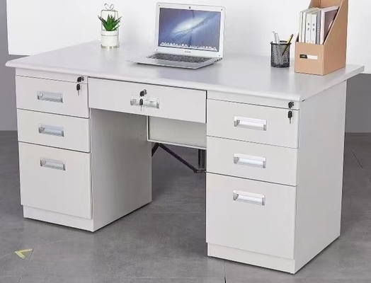 customizable Adjustable Feet Metal Office Table Desk Staff Office Table