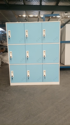 Half-height Steel Storage Locker Office School Metal Wardrobe