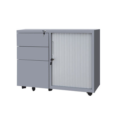 RAL Color Height 620mm Tambour Filing Cabinet