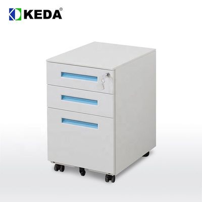 KD 3 Drawer 0.5mm Mobile Pedestal File Cabinet