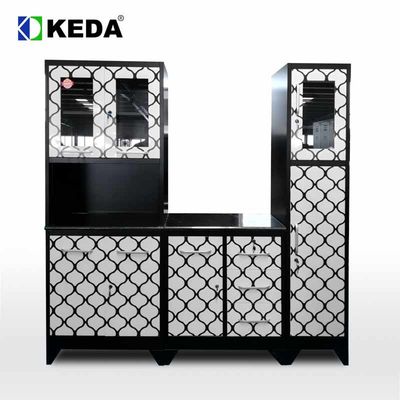 89 Kgs 192cm High Black Kitchen Cabinets