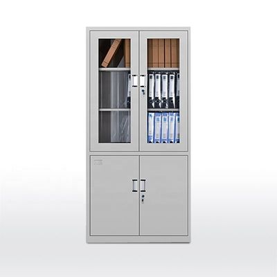 Office File Cabinet Metal Cabinet 2 Door Storage Steel Cabinet