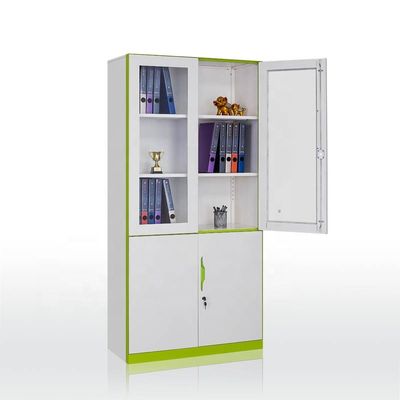 Glass Door H185cm W90cm Stylish Filing Cabinets