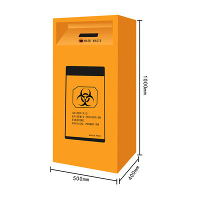 Key Lock H950mm W450mm Face Mask Recycle cabinet