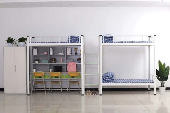 School Furniture Adults H1800mm Double Steel Bunk Bed