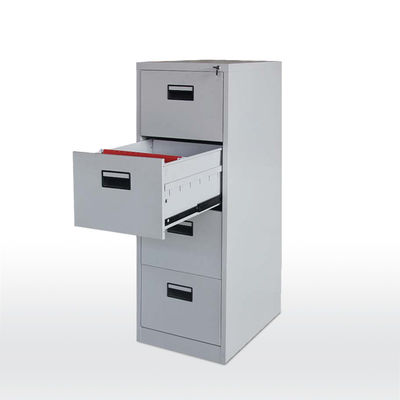 Knocked Down Steel Office Drawer Filing Cabinet 0.6mm Thickness