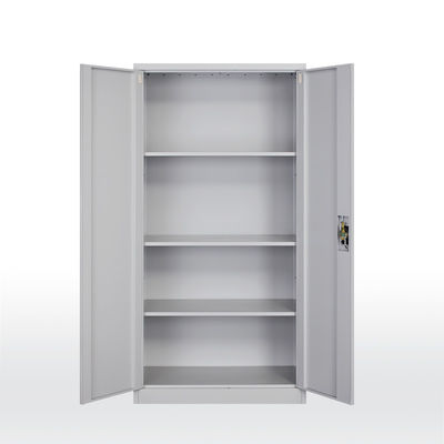 2 Steel Swing Door Steel File Cabinet Metal Storage Cabinet