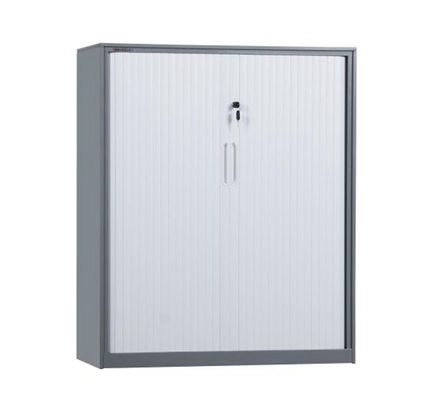 Assemble Q235 Tambour Door Filing Cabinet With 2 Adjustable Shelves