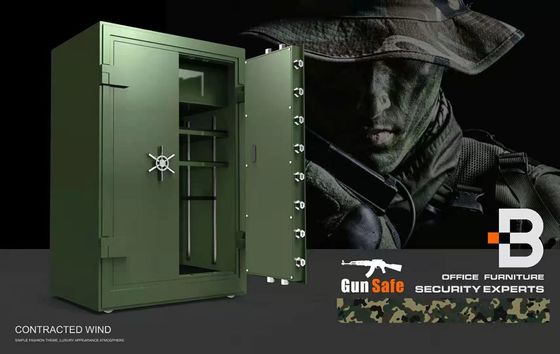 Metal H1300 Military 10 Gun Security Cabinet Weapons Gun Security Locker