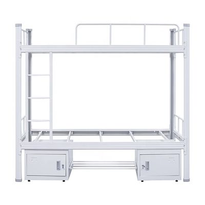 Knocked Down Steel Bunk Bed Student Dormitory Apartment Bed