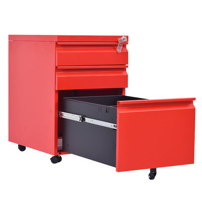 Office Furniture 3 Drawer Lateral File Cabinet Metal For A4 File moving