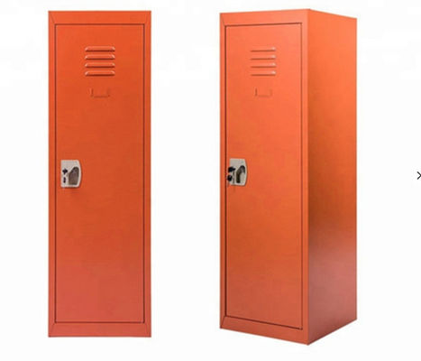 flat packing Metal Storage Cabinet single door steel locker For Bedroom