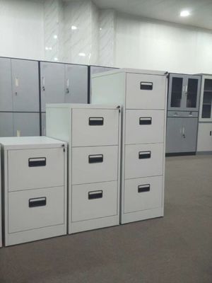 2 3 4 Drawers Steel Office Filing Cabinet 0.6mm Thickness