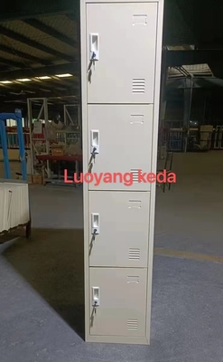 KD 6 Doors Steel Storage Locker Metal Wardrobe Furniture H1850mm