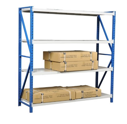 4 Tier Adjustable Shelf Boltless Storage Metal Rack