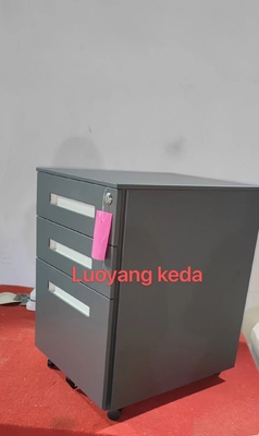 Steel Movable Drawers Filing Cabinet Office Furniture 0.7mm Thickness