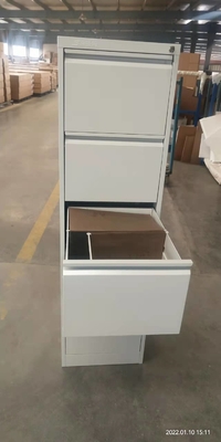 Steel Drawer Filing Cabinet Metal Office Furniture 0.6mm Thickness