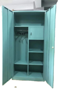 Changing Room Clothes Locker Cabinet Durable Metal Wardrobe Filing Cabinet Storage