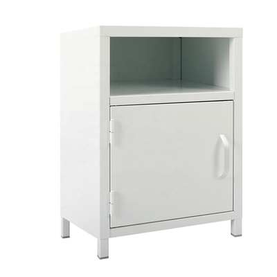 Bedroom Steel Night Stand Cabinet Home Furniture Storage Bedside Cabinet