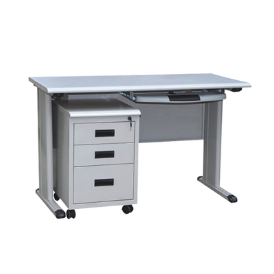 MDF Desktop Metal Office Table Desk Office Furniture
