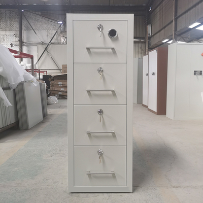 Fireproof Steel Drawer Filing Storage Cabinet Metal Office Furniture 2 Hours Resistant