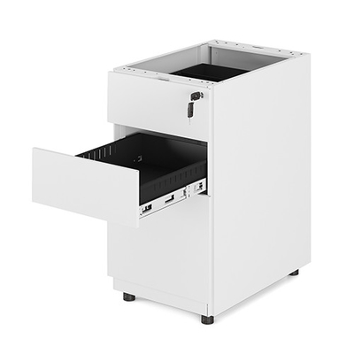 A4 File 3 Drawer Fixed Pedestal Filing Cabinet Office Equipment