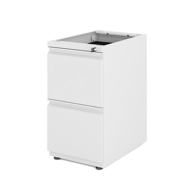 Assembly Fixed Office Filing Cabinet 2 Drawer Storage Cabinet