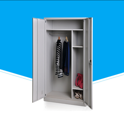 Workspace Cleaners Clothing Equipment Steel Storage Cabinet Swing Door