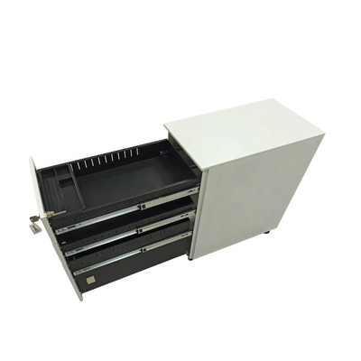 Slim Design File Storage Cabinet Thin Mobile Pedestal For US Market