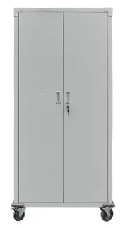0.6mm Metal Filing Cabinet H1850mm Workshop Garage Steel Tool Storage Cabinet