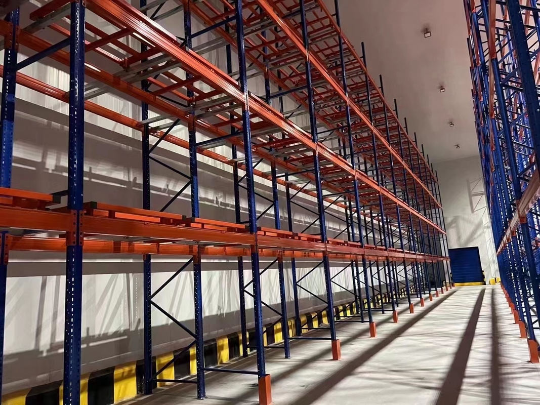 7 Meter Height Customizable Heavy Duty Warehouse Pallet Rack 4 Layers
