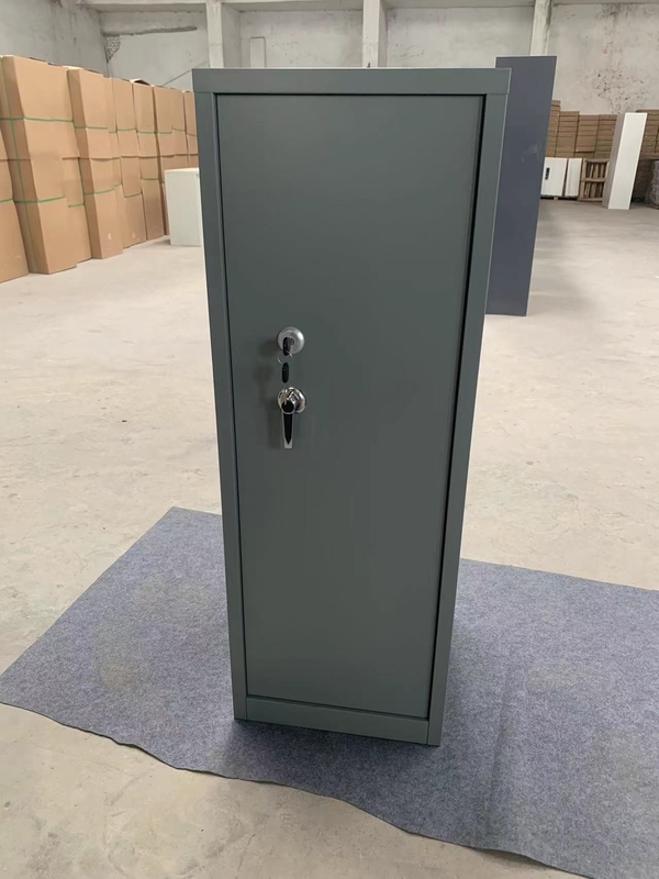 Knock Down Structure Safety Filing Cabinet With Double Security Lock