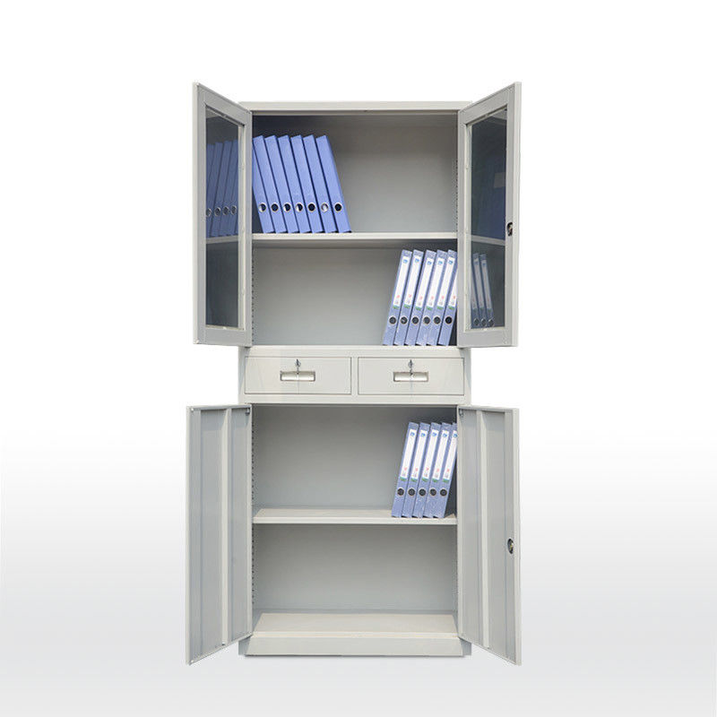 Two Drawer H185cm W90cm File Storage Cupboard
