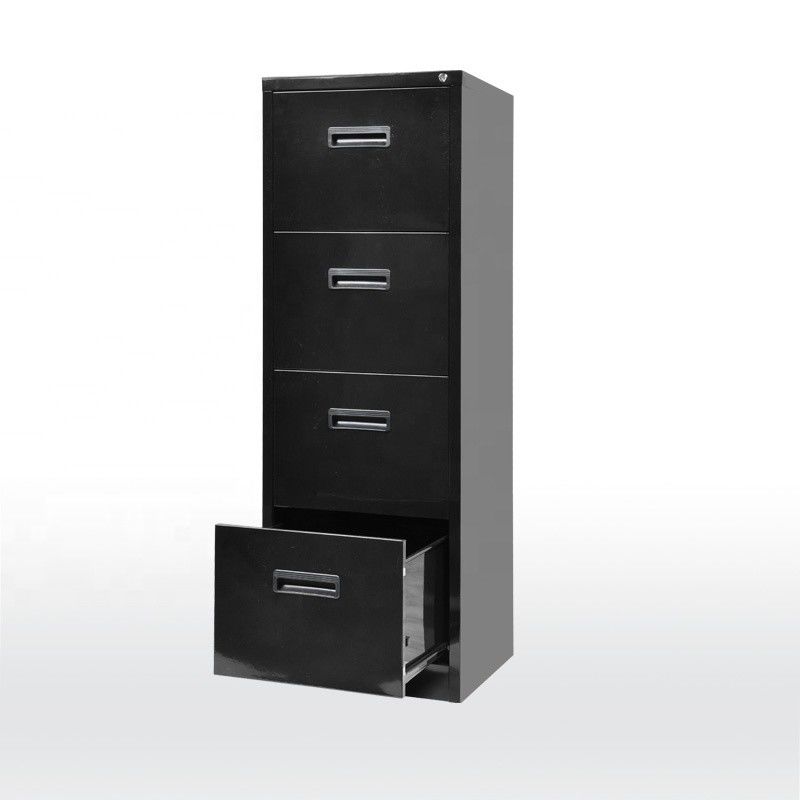 Black SGS 460mm Width Drawer Filing Cabinet