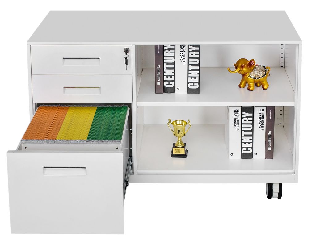 Three Drawer 0.6mm W900mm Office Filing Cabinet