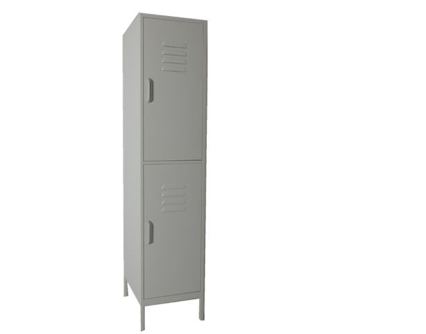 Height 1800mm Steel Storage Locker With Ajustable Feet Knocked Down Structure