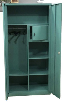 Changing Room Clothes Locker Cabinet Durable Metal Wardrobe Filing Cabinet Storage