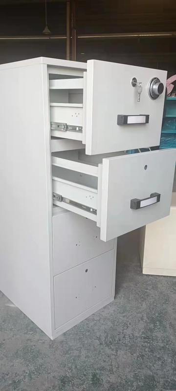 Fireproof Steel Drawer Filing Storage Cabinet Metal Office Furniture 2 Hours Resistant