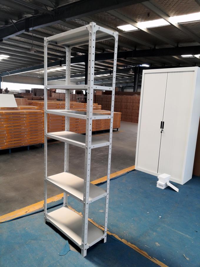 light duty slotted angle iron storage racks for home / office