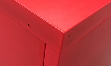 Living Room 0.6mm/0.7mm Colorful Metal Storage Cabinet Steel TV Stand Cabinet 4